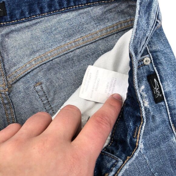 Vintage Silver Jeans Co. Size 28 Blue - Picture 8 of 9